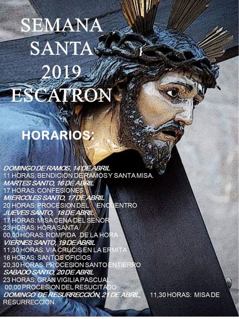 Semana Santa en Escatrón 2019 Escatrón